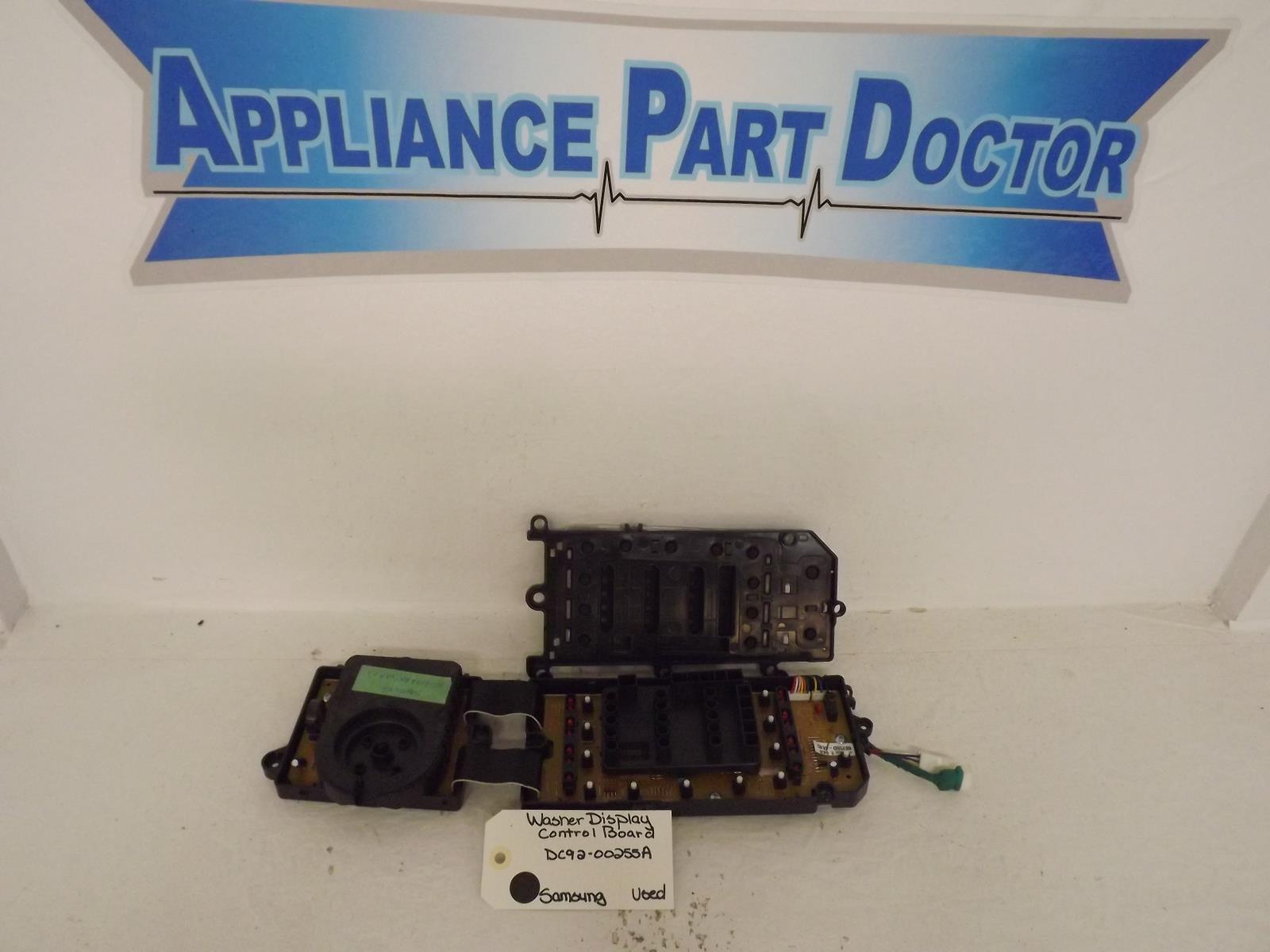 Samsung Washer DC92-00255A  Display Control Board Used