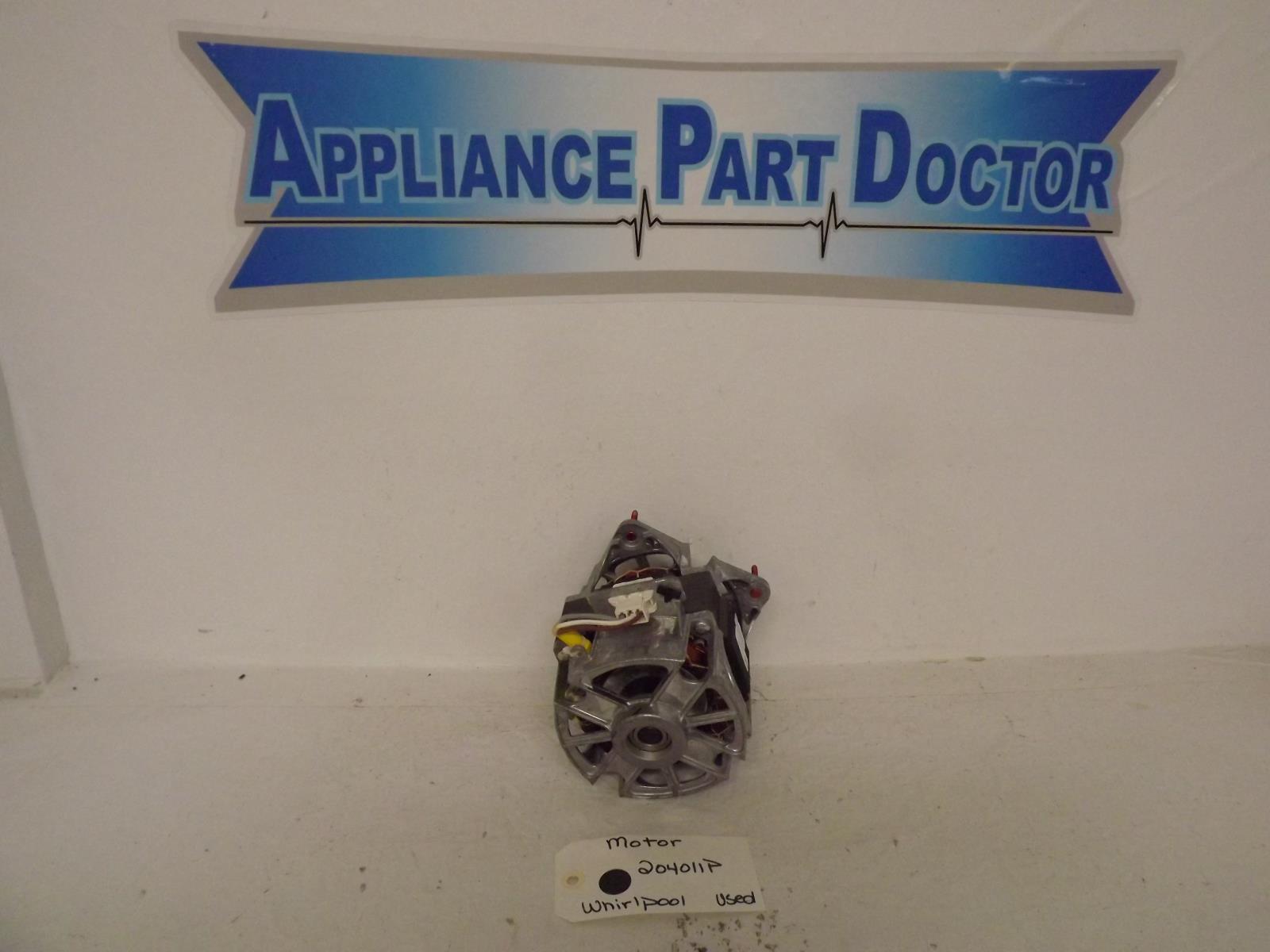 Whirlpool Washer 204011P Motor Used