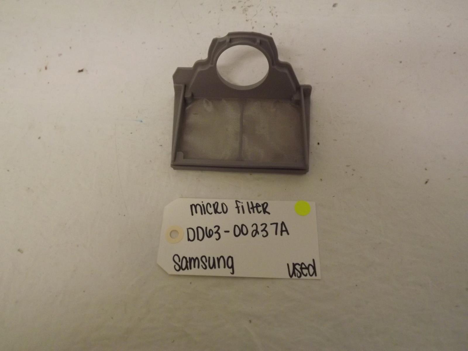 Samsung Dishwasher DD63-00237A Micro Filter Used