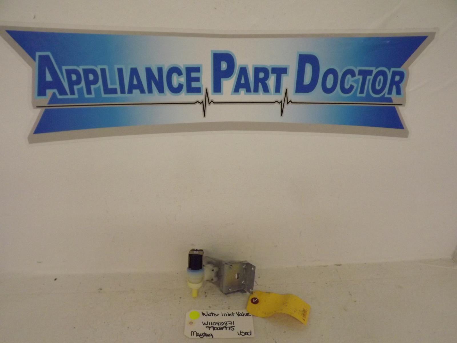 Maytag Dishwasher W11082871  99002975  Water Inlet Valve Used