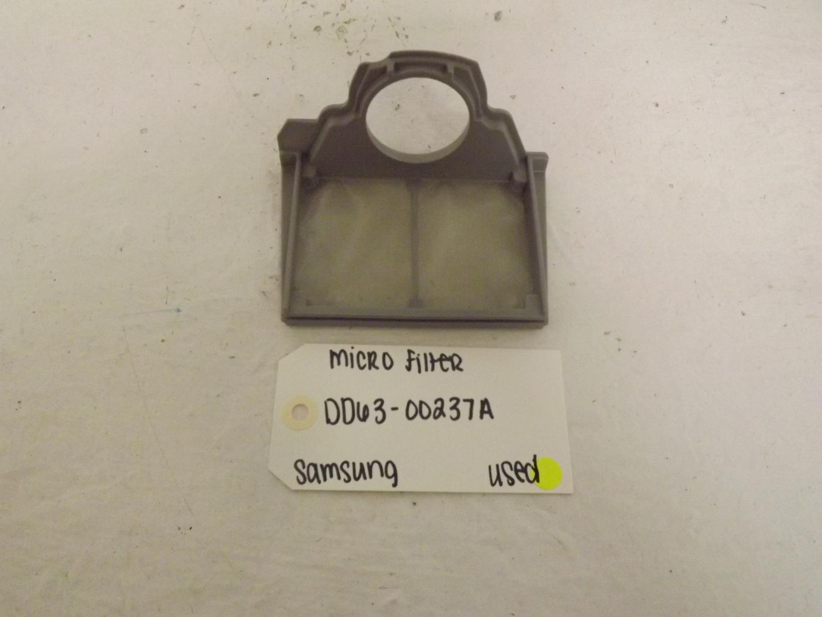 Samsung Dishwasher DD63-00237A Micro Filter Used