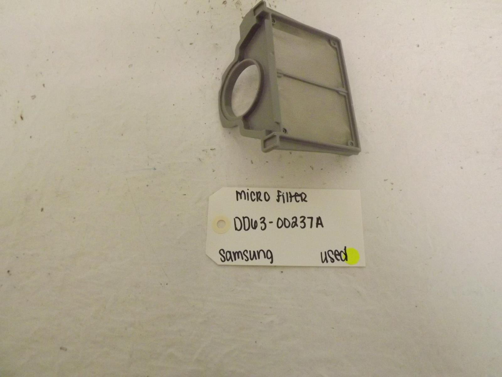 Samsung Dishwasher DD63-00237A Micro Filter Used