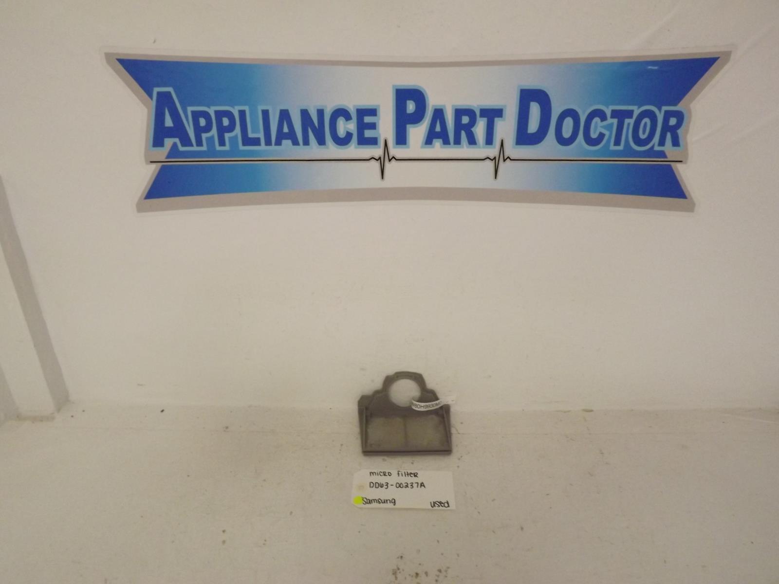 Samsung Dishwasher DD63-00237A Micro Filter Used