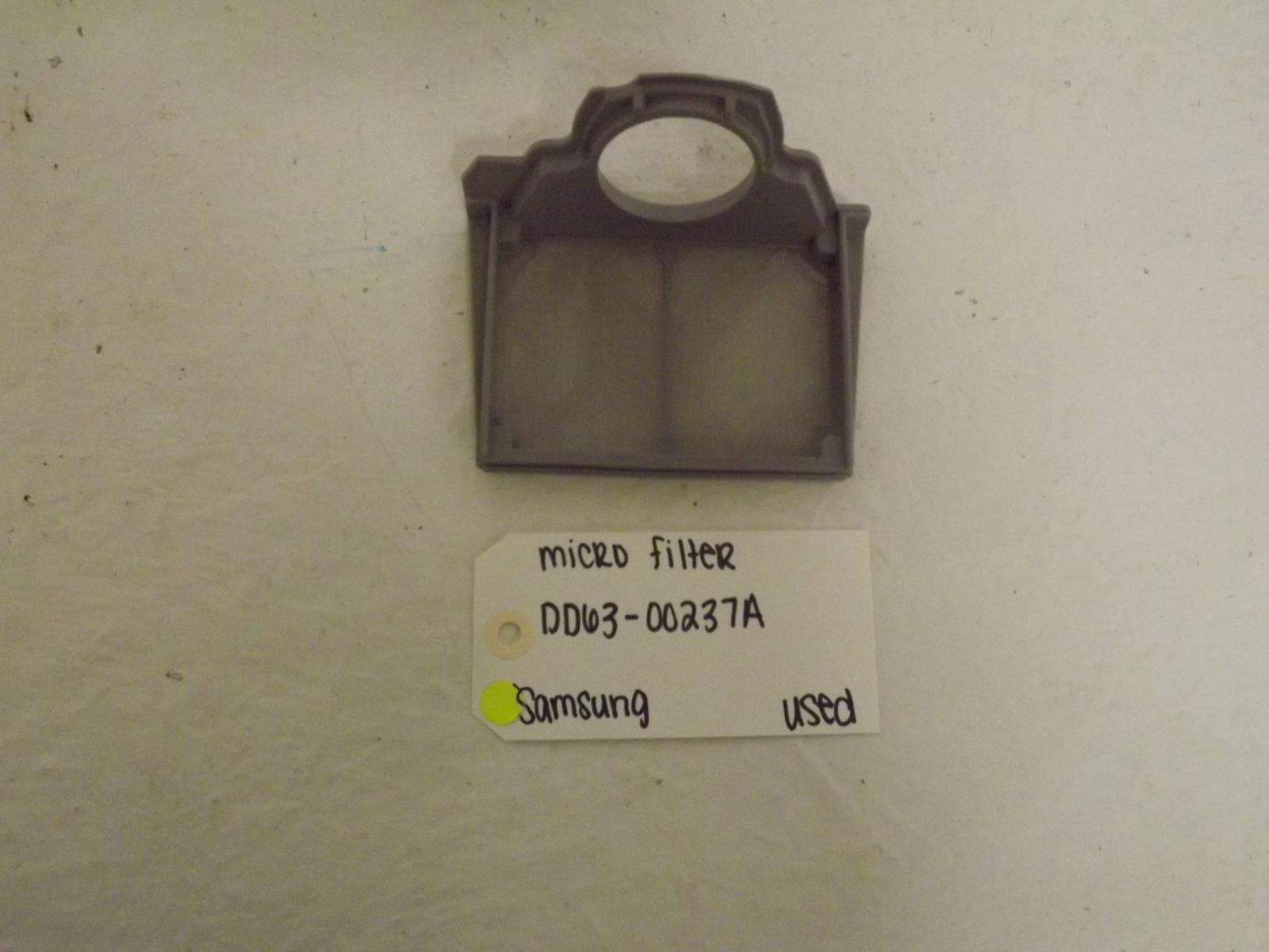 Samsung Dishwasher DD63-00237A Micro Filter Used