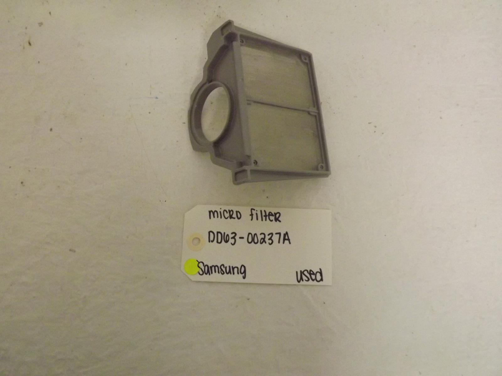 Samsung Dishwasher DD63-00237A Micro Filter Used