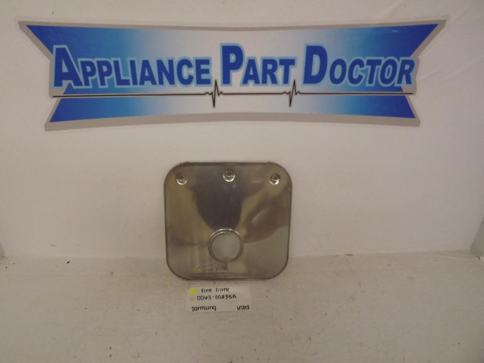 Samsung Dishwasher DD63-00235A Fine Filter Used