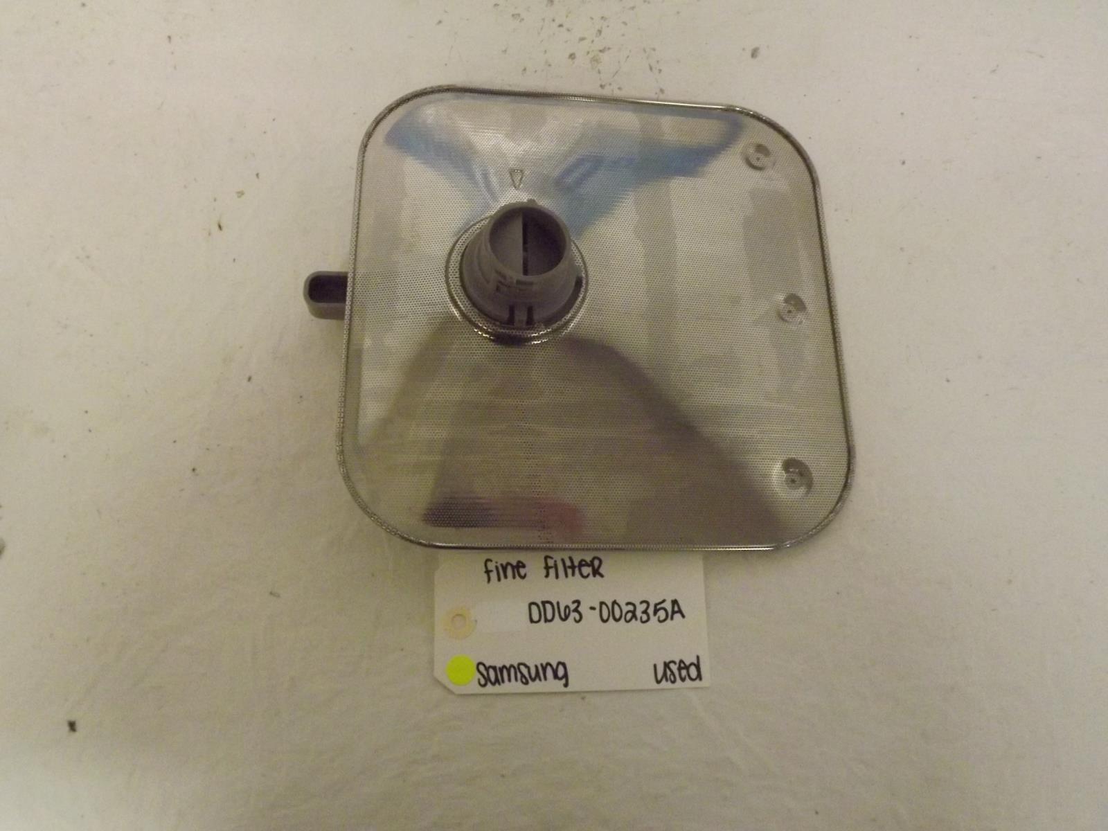 Samsung Dishwasher DD63-00235A Fine Filter Used