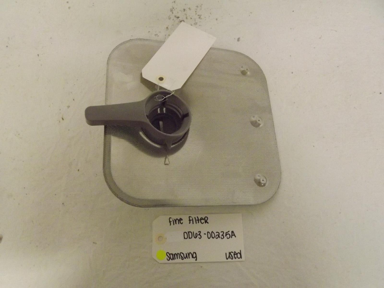 Samsung Dishwasher DD63-00235A Fine Filter Used