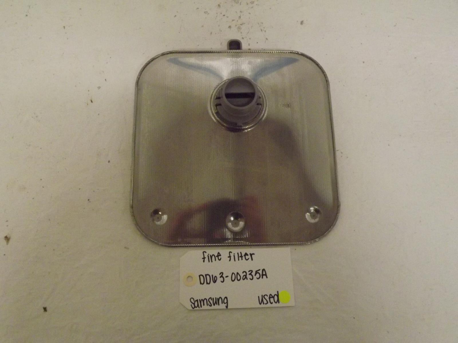 Samsung Dishwasher DD63-00235A Fine Filter Used