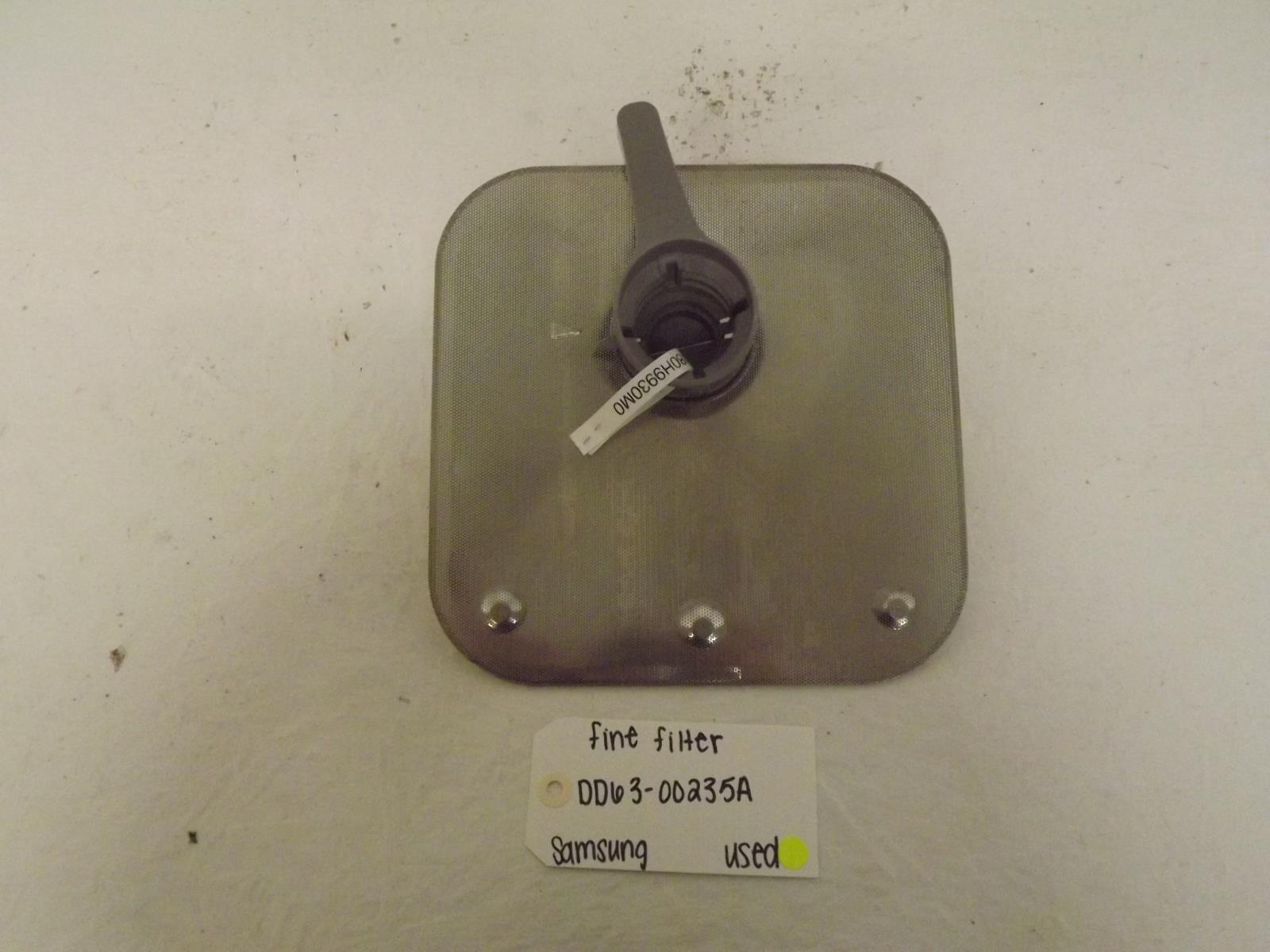 Samsung Dishwasher DD63-00235A Fine Filter Used