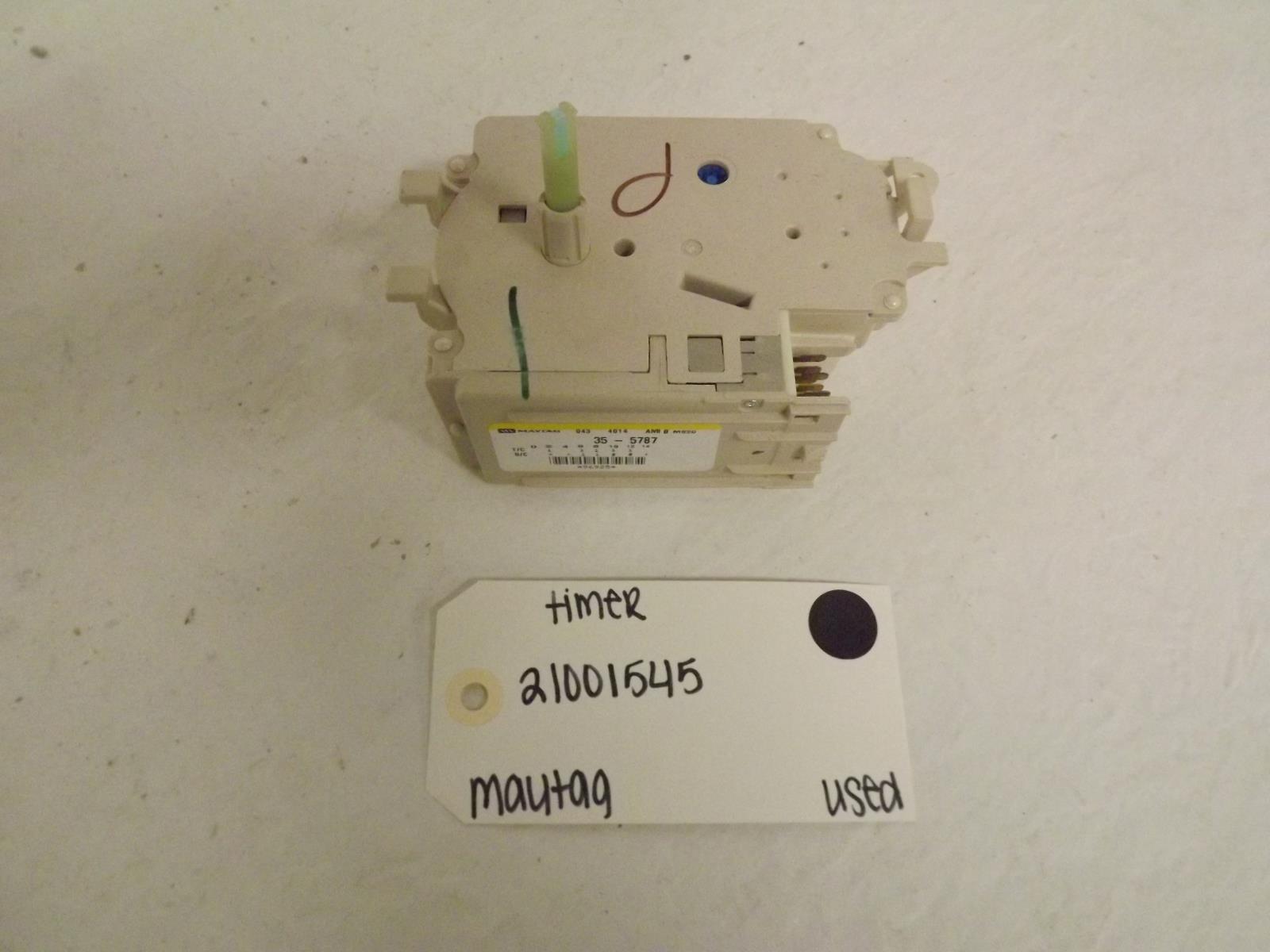 Maytag Washer 21001545 Timer Used