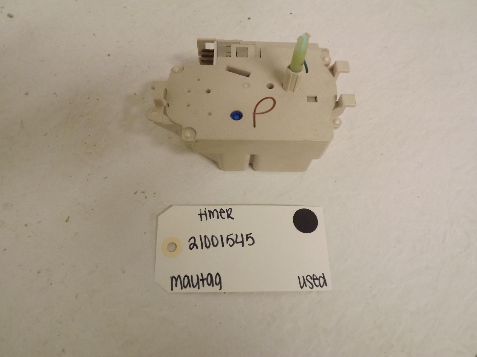 Maytag Washer 21001545 Timer Used