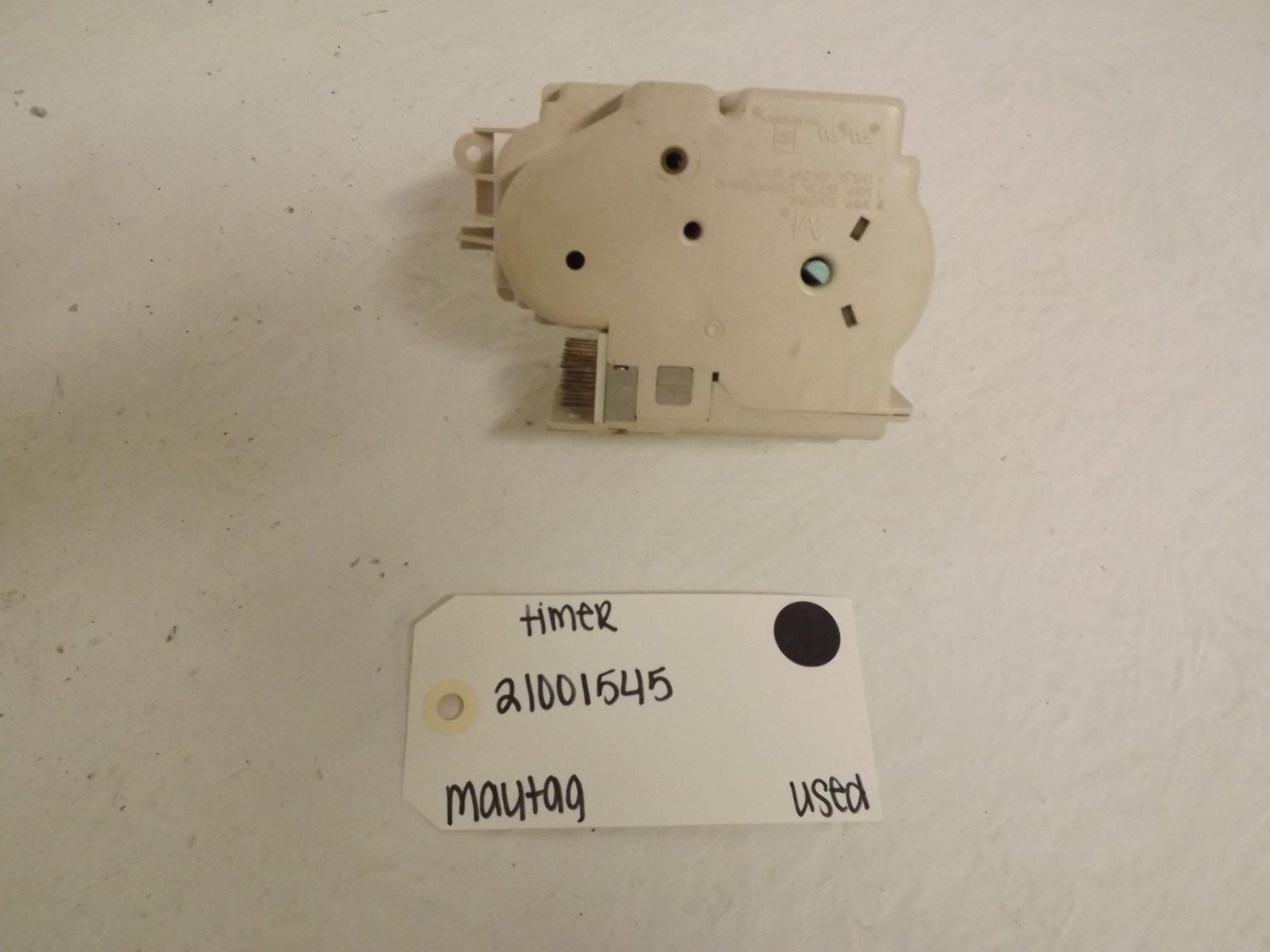 Maytag Washer 21001545 Timer Used