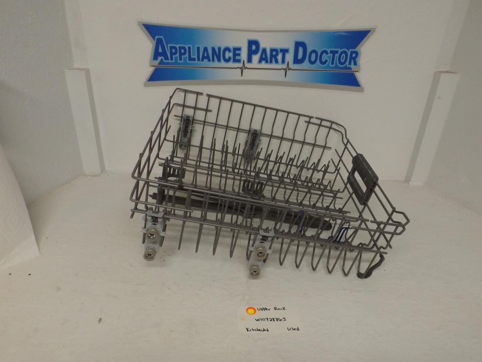 KitchenAid Dishwasher W10728863 Upper Rack Used