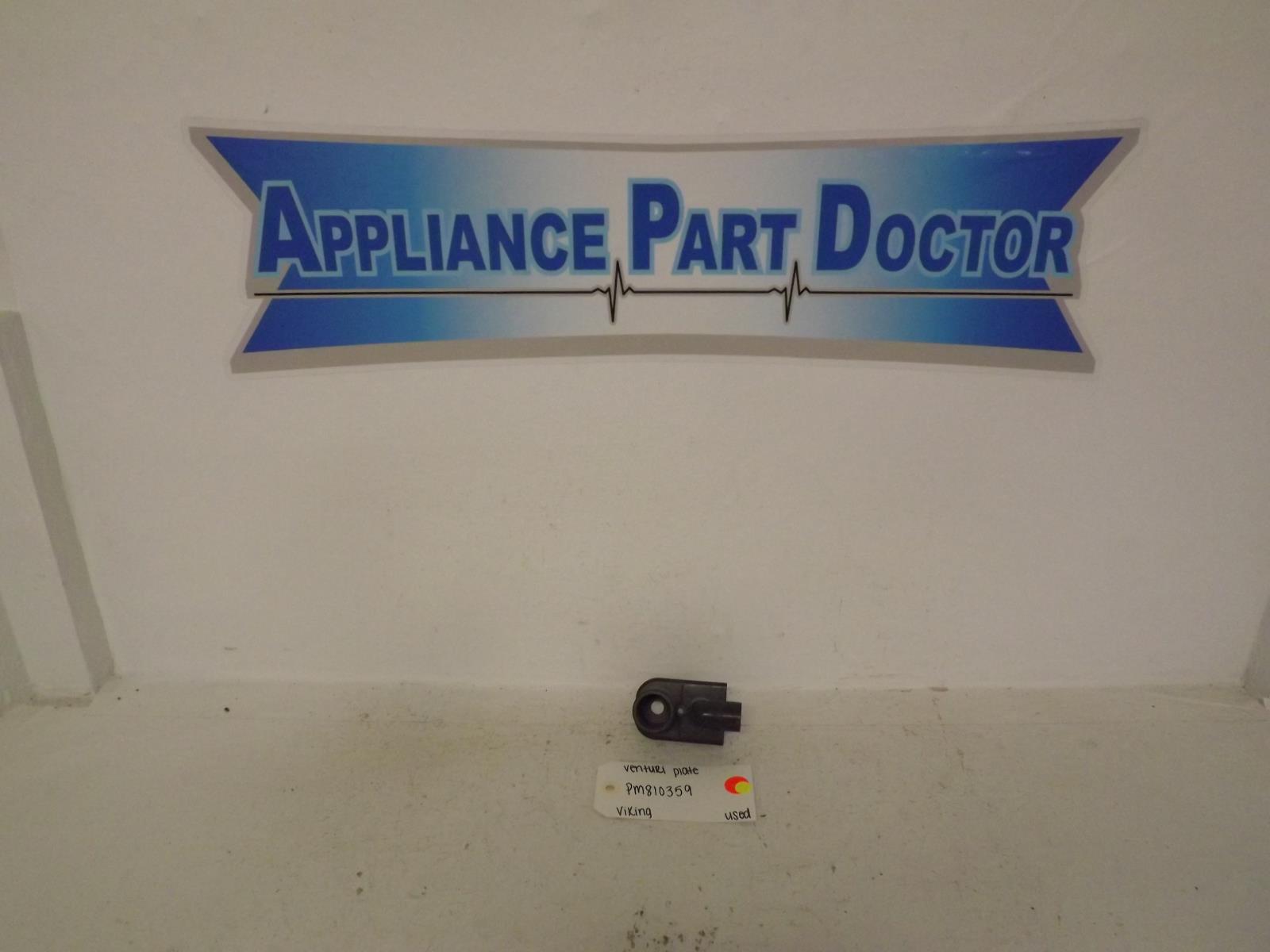 Viking Dishwasher PM810359 Venturi Plate Used
