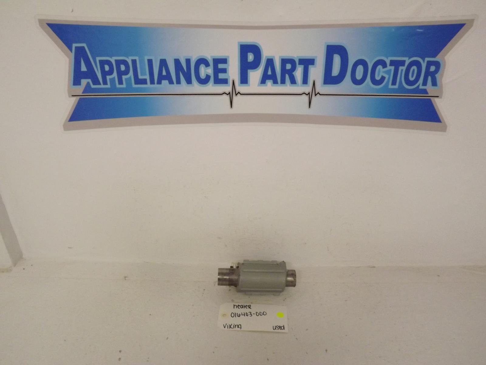 Viking Dishwasher 016403-000 Heater Used