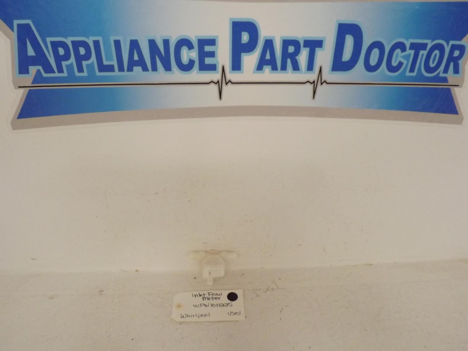 Whirlpool Washer WPW10110225 Inlet Flow Meter Used