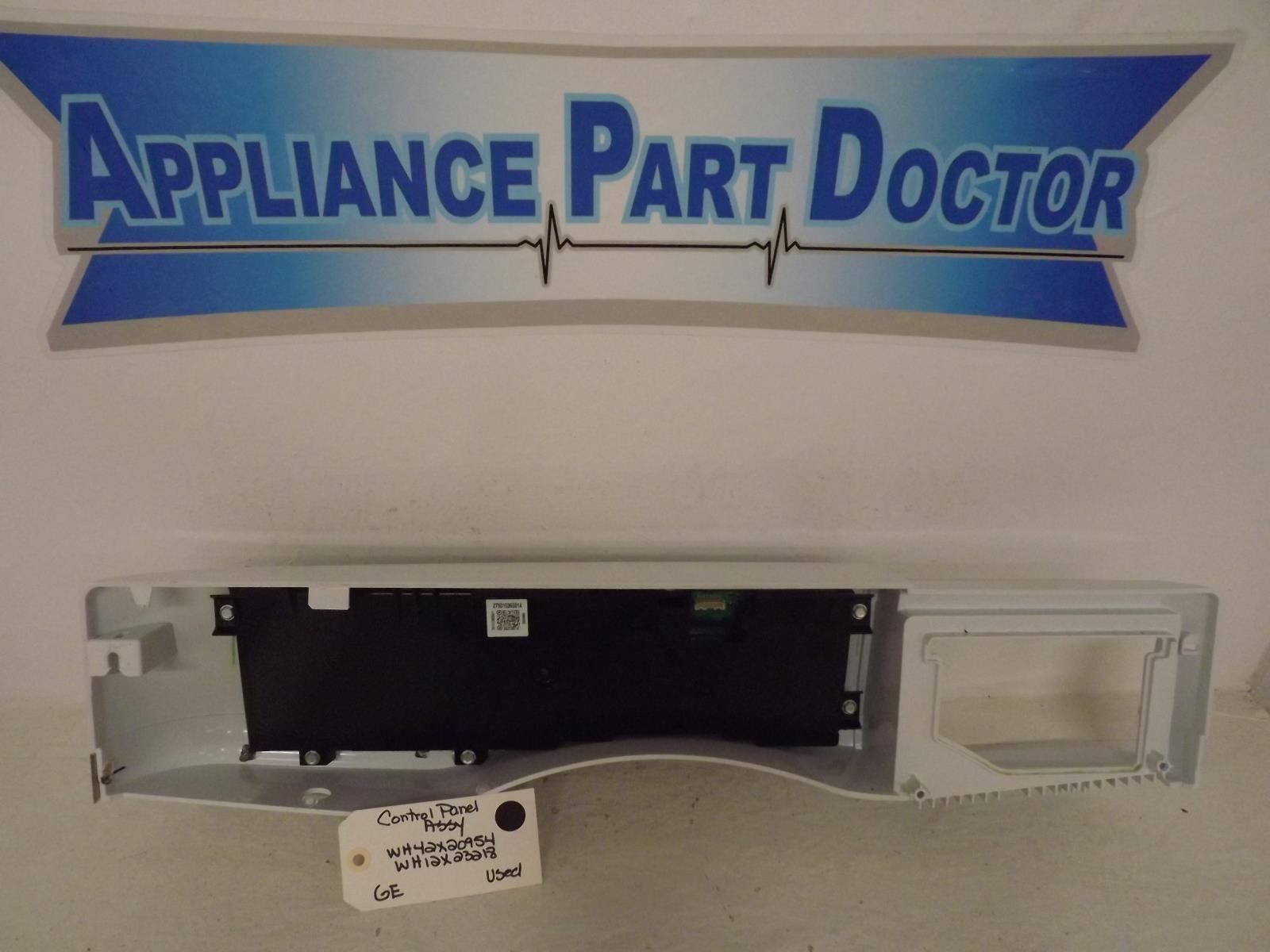 GE Washer WH42X20954  WH12X23218 Control Panel Assembly Used