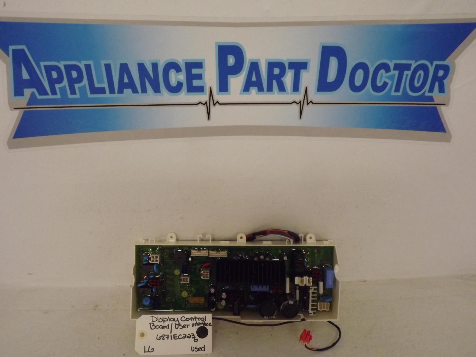 LG Washer 6871EC2123G  Display Control Board  Used