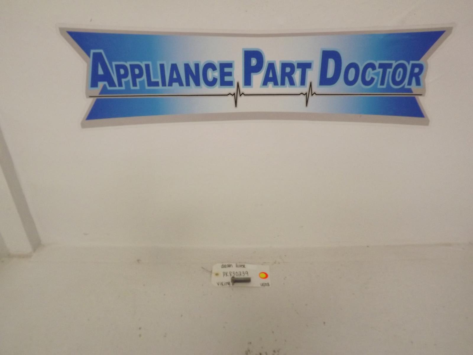 Viking Dishwasher PK830239 Drain Filter Used