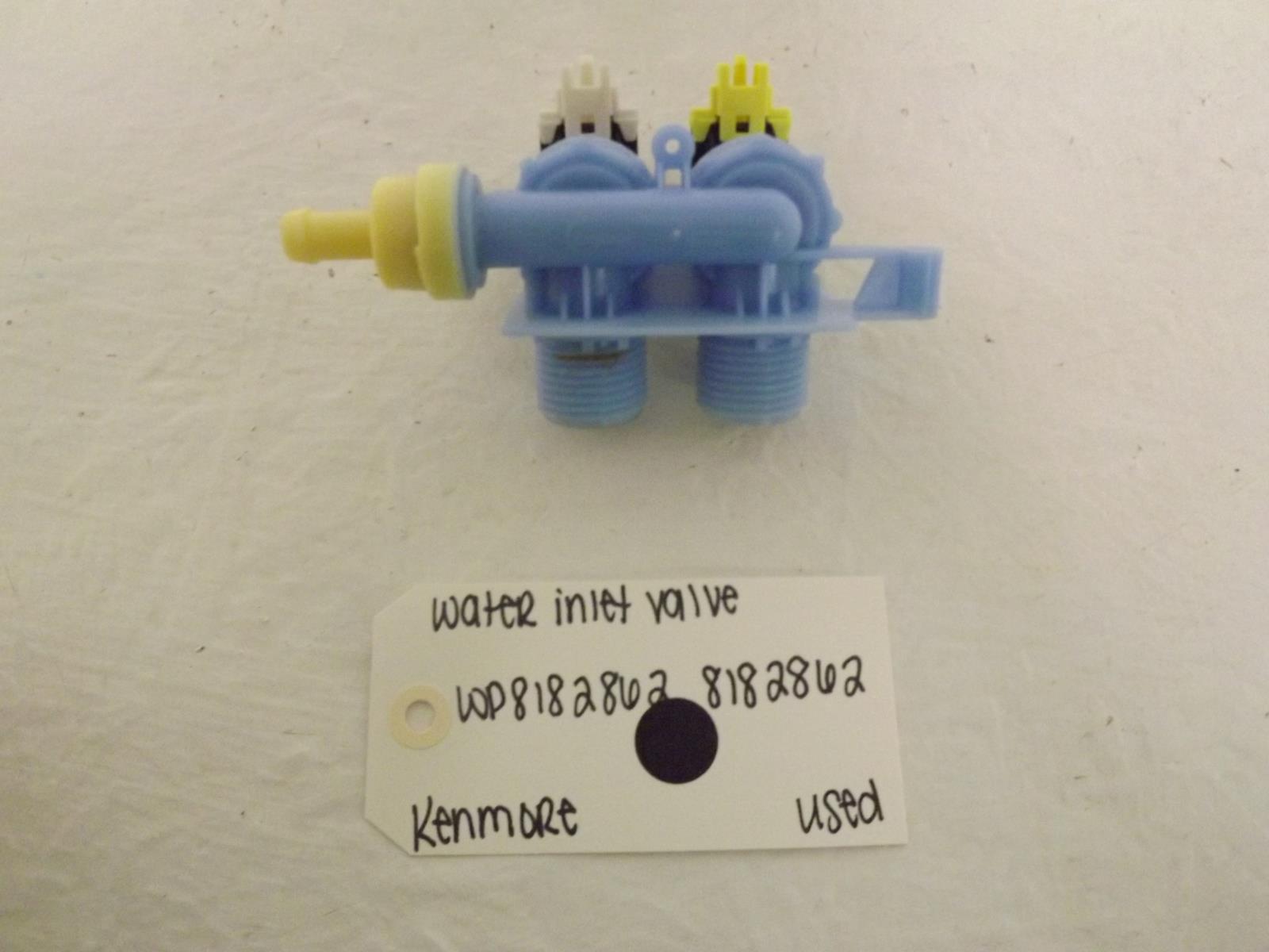 Kenmore Washer WP8182862 8182862 Water Inlet Valve Used
