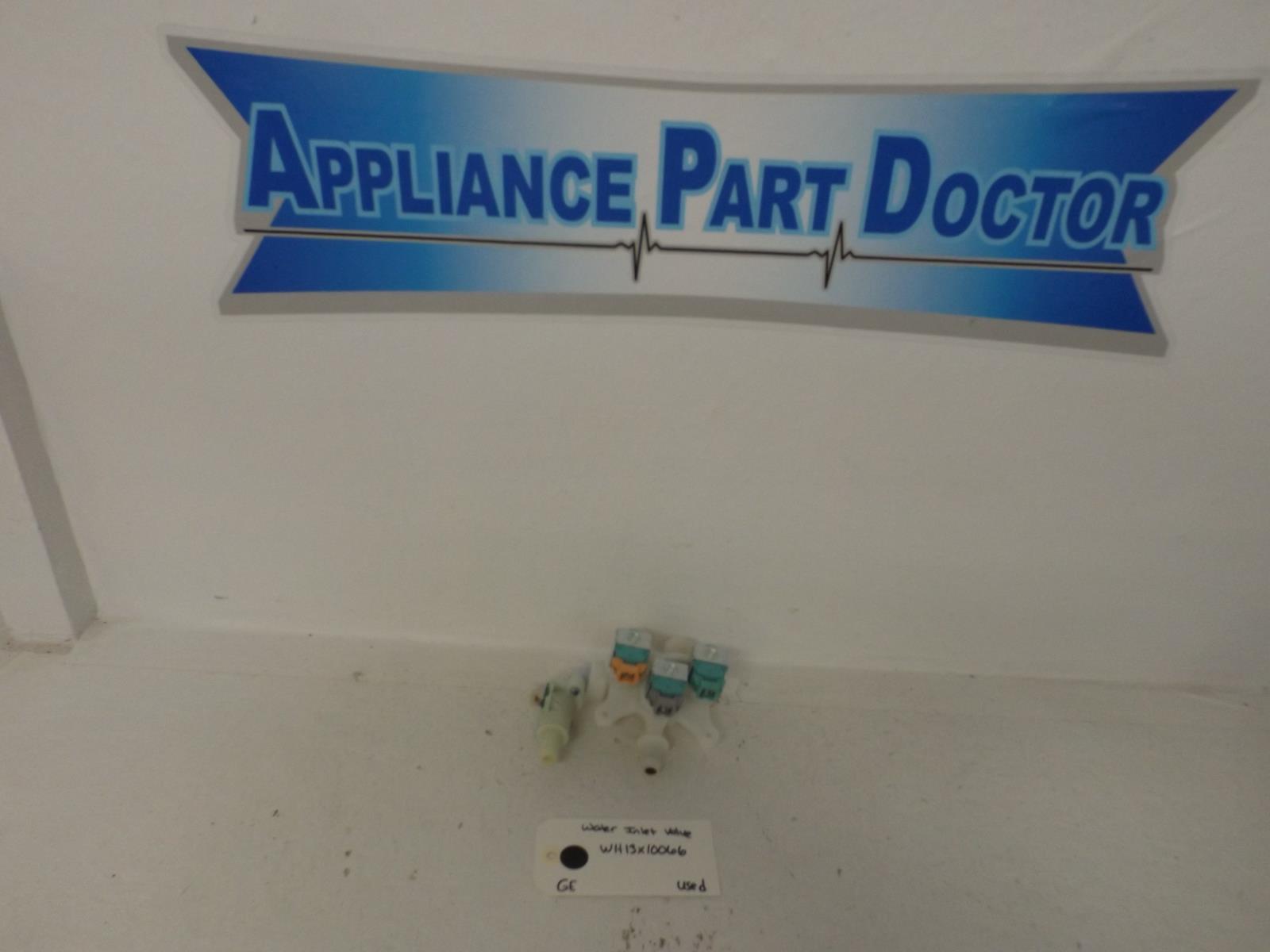 GE Washer WH13X10066 Water Inlet Valve Used