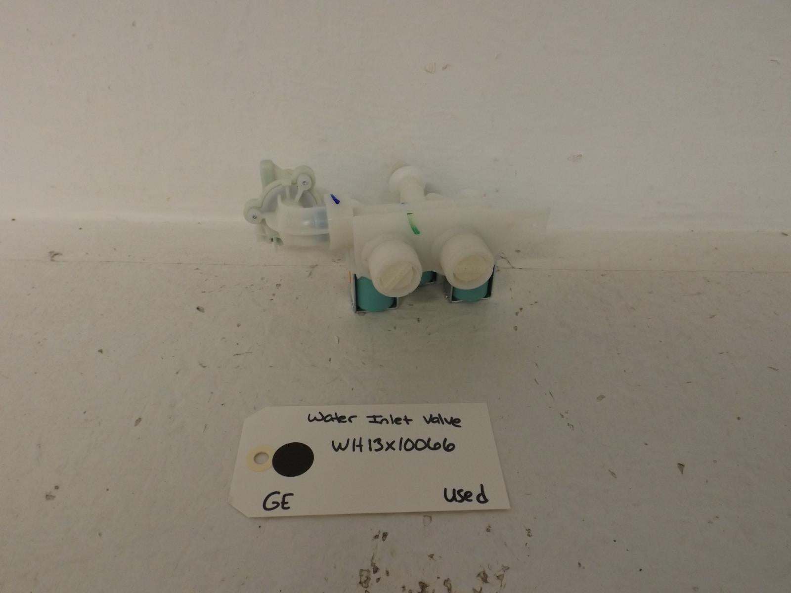 GE Washer WH13X10066 Water Inlet Valve Used