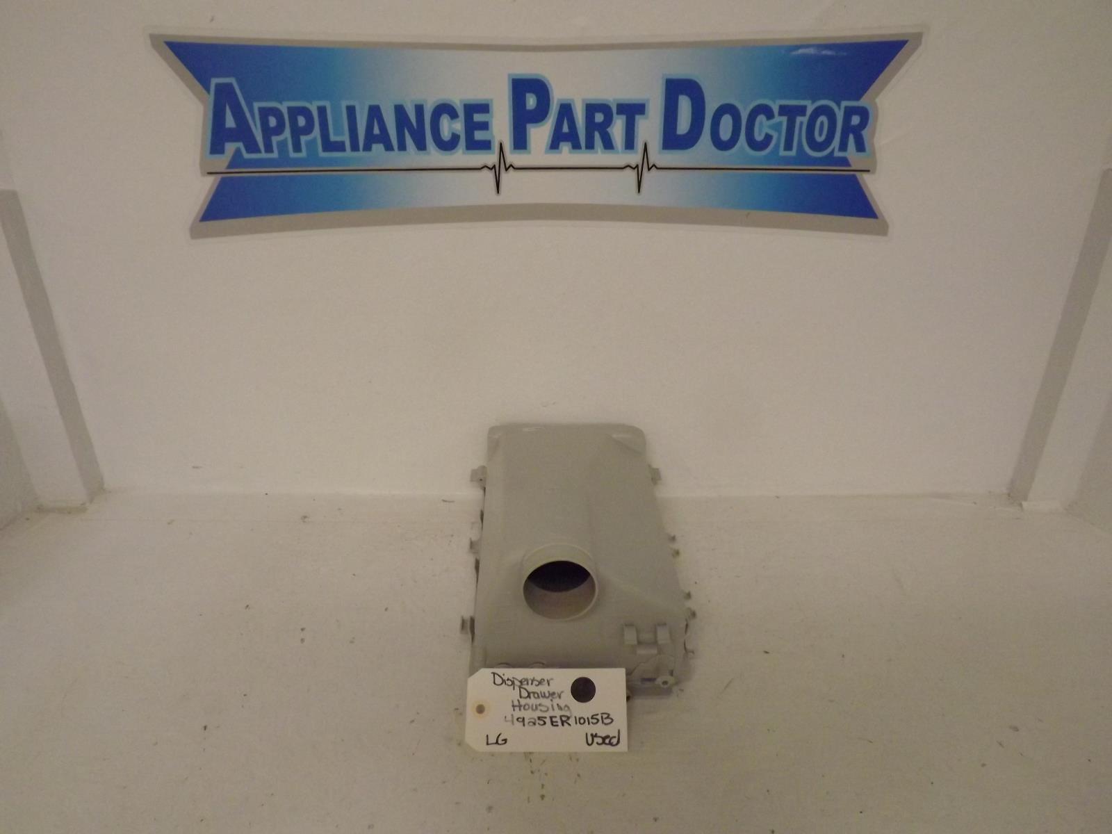 LG Washer 4925ER1015B  Dispenser Drawer Housing Used