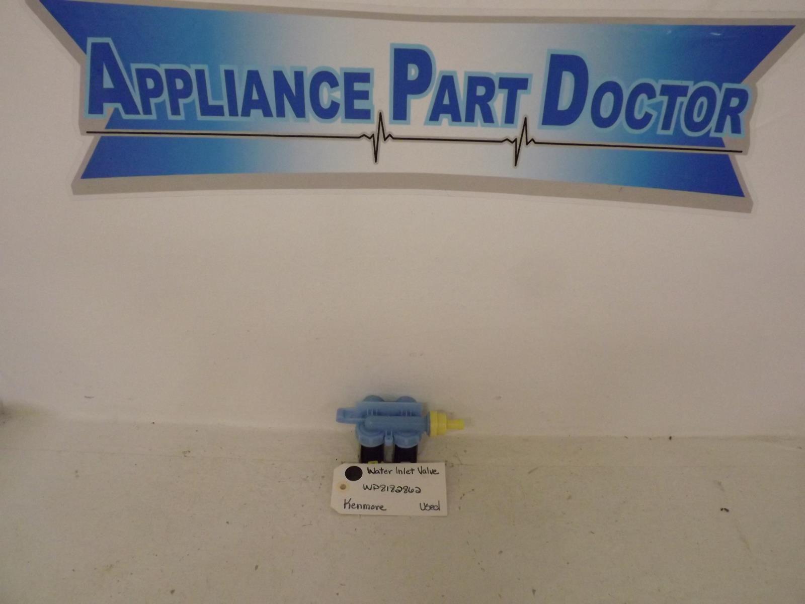 Kenmore Washer WP8182862 Water Inlet Valve Used