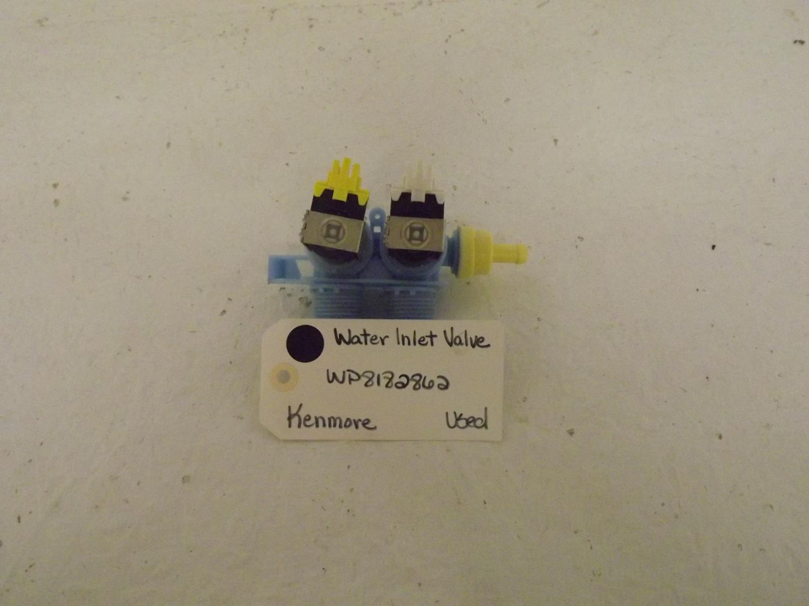 Kenmore Washer WP8182862 Water Inlet Valve Used