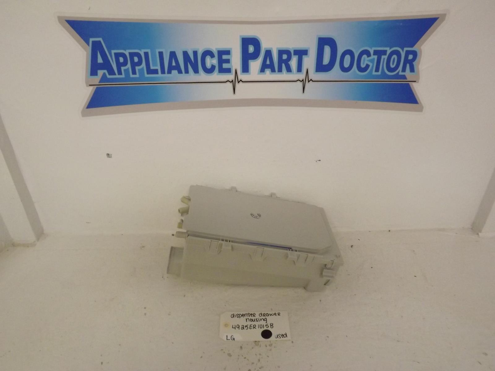 LG Washer 4925ER1015B Dispenser Drawer Housing Used
