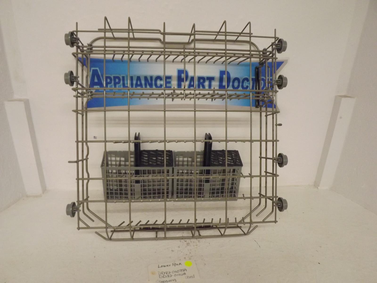 Samsung Dishwasher DD82-01075A DD82-01112A  Lower Rack Used