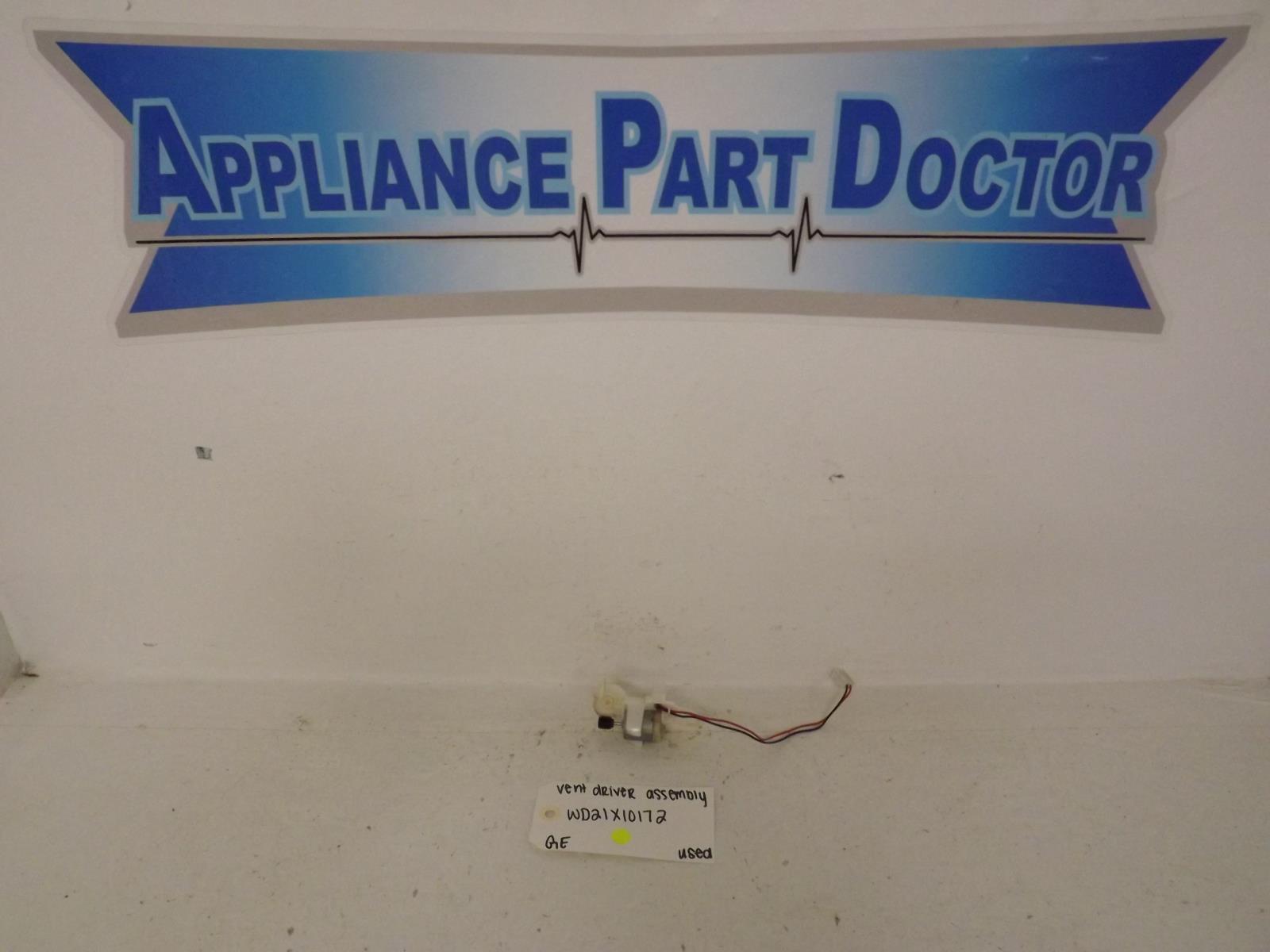 GE Dishwasher WD21X10172 Vent Driver Assembly Used