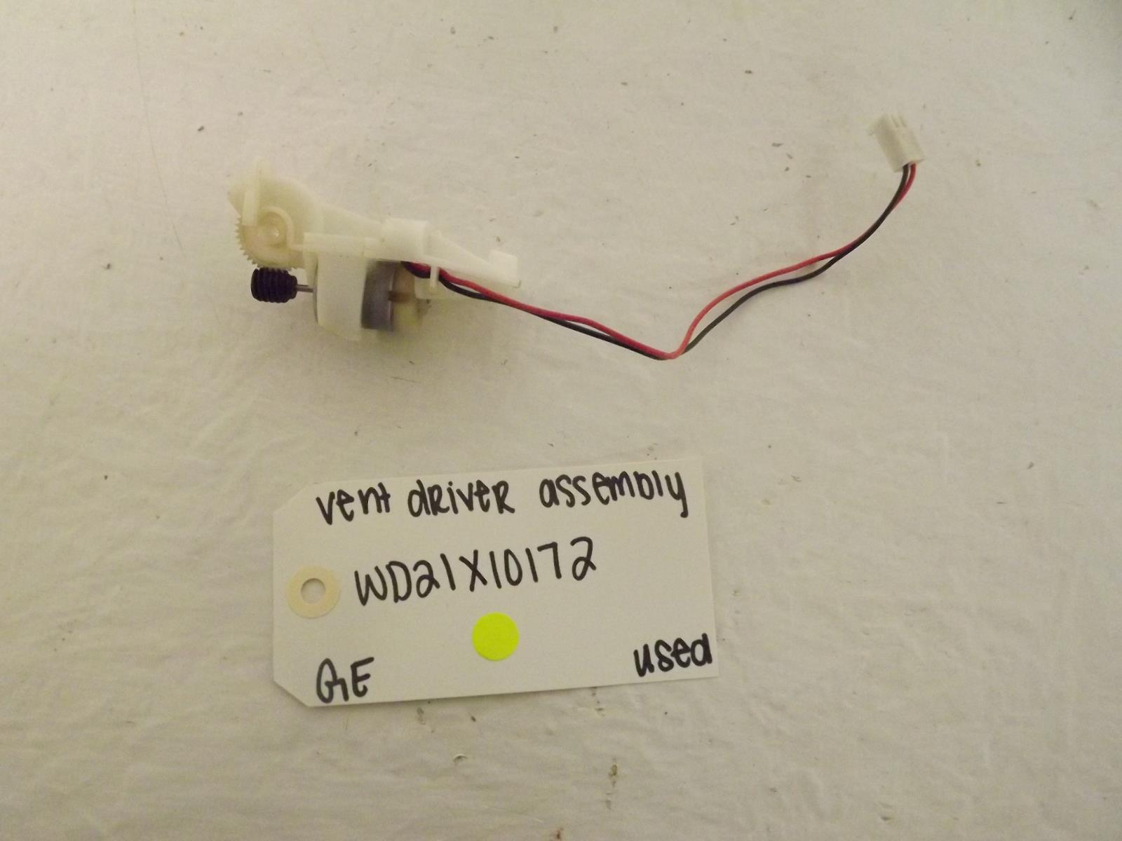 GE Dishwasher WD21X10172 Vent Driver Assembly Used