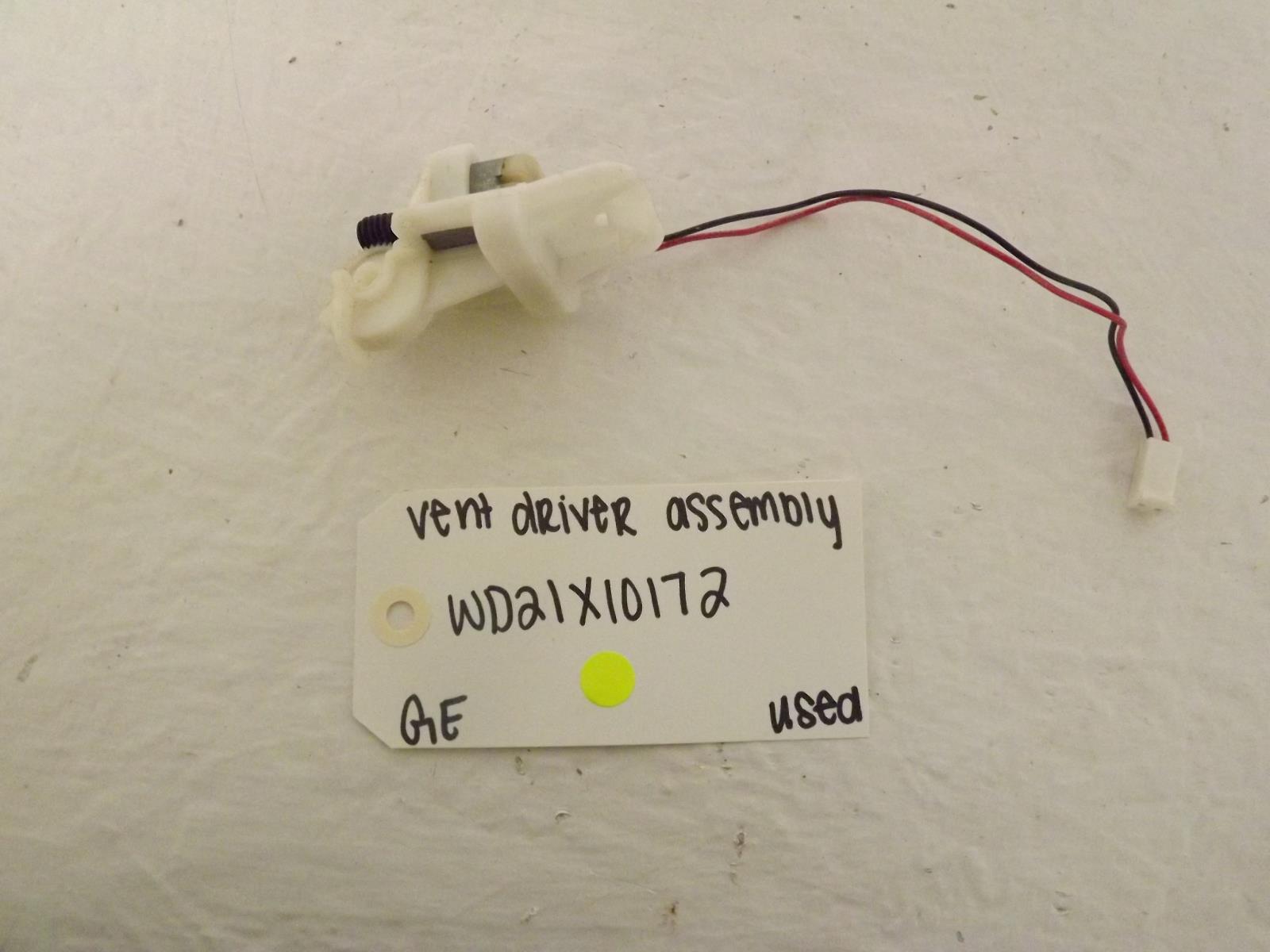 GE Dishwasher WD21X10172 Vent Driver Assembly Used
