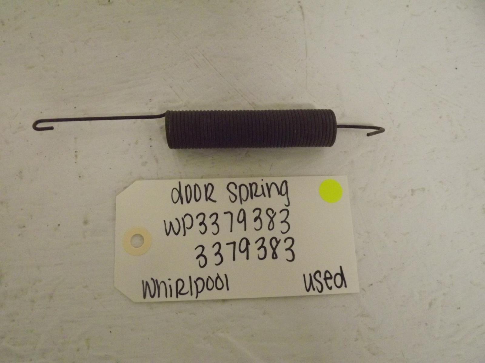Whirlpool Dishwasher WP3379383 3379383 Door Spring Used