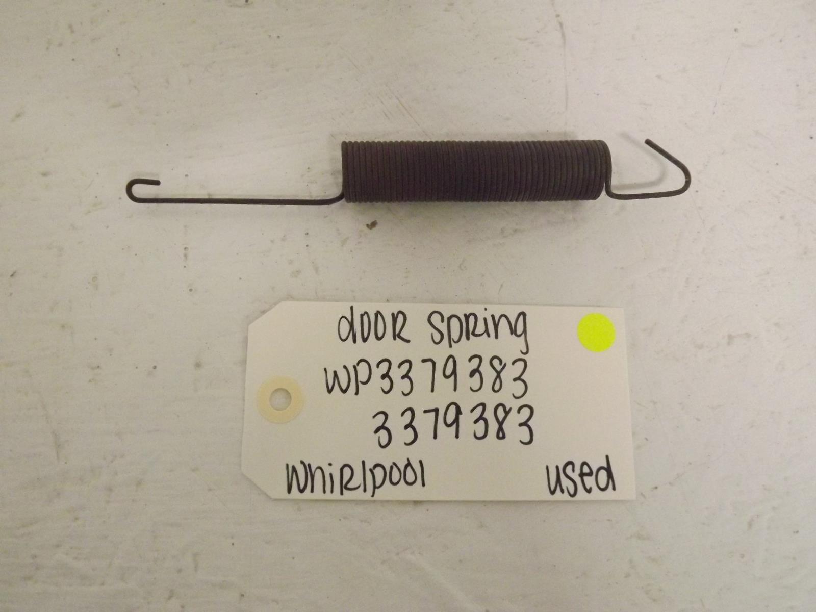 Whirlpool Dishwasher WP3379383 3379383 Door Spring Used