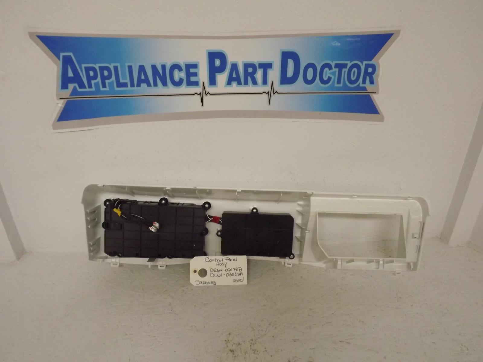 Samsung Washer DC64-02178B  DC61-03033A  Control Panel Assy Used