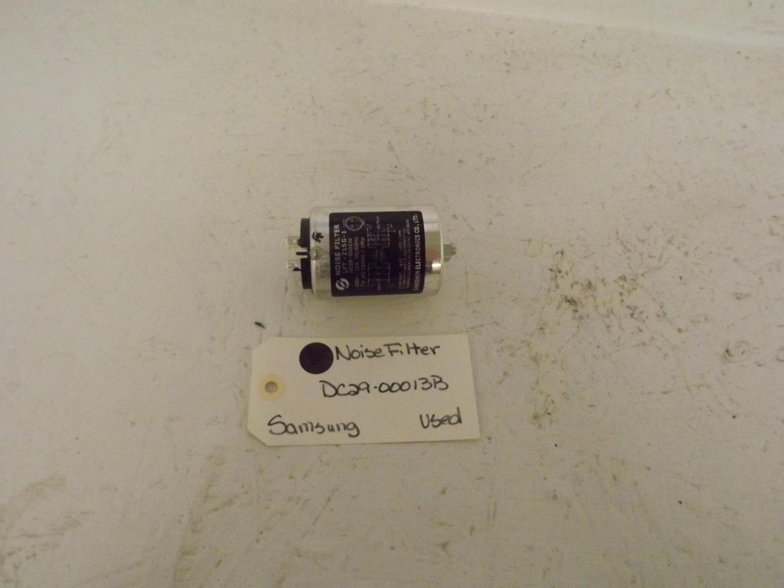 Samsung Washer DC29-00013B  Noise Filter Used