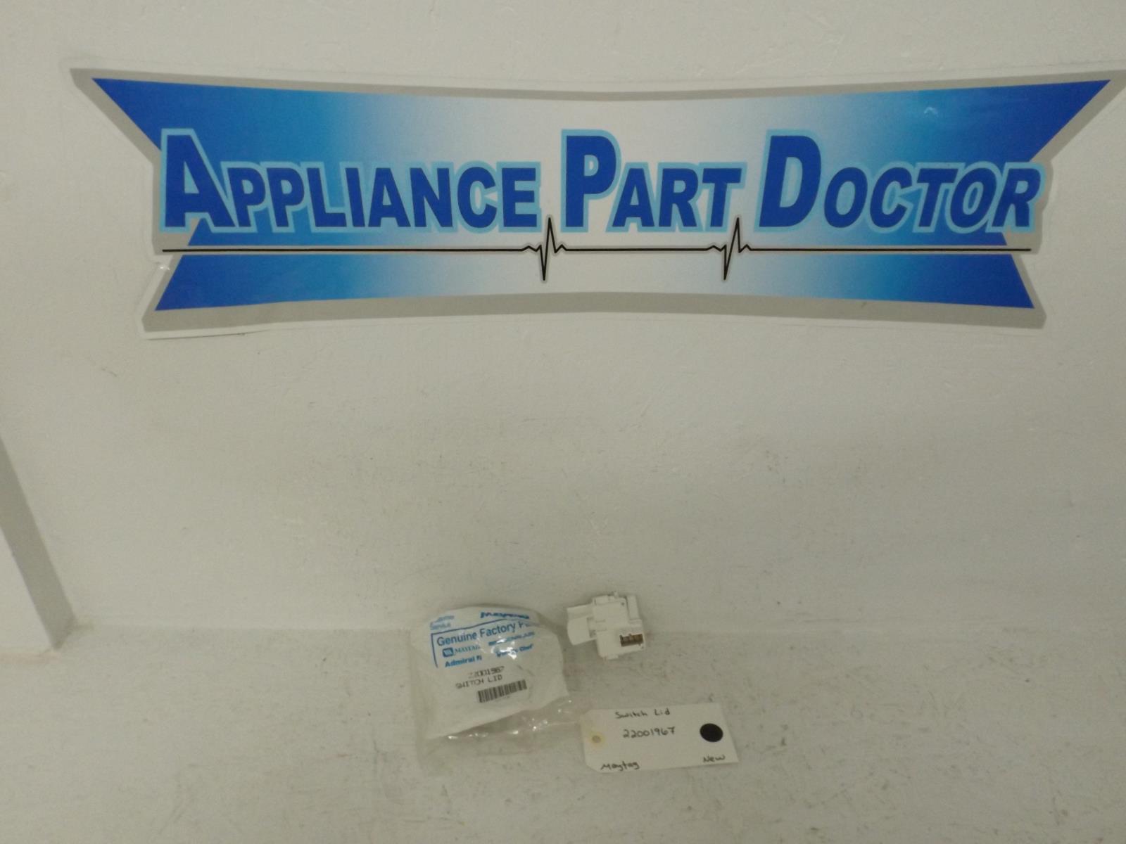 Maytag Washer 22001967 Switch Lid New