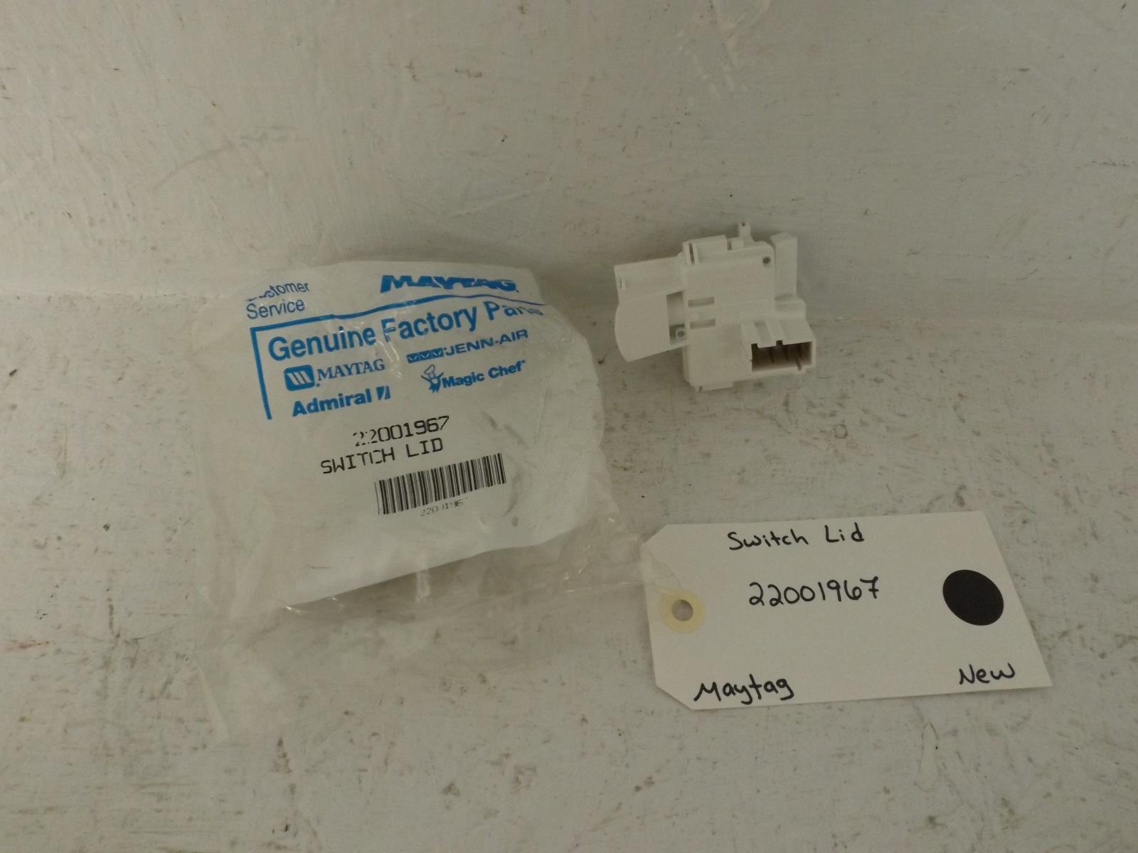 Maytag Washer 22001967 Switch Lid New