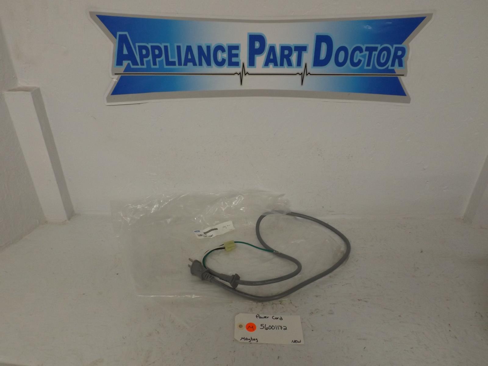 Maytag Microwave 56001172 Power Cord New