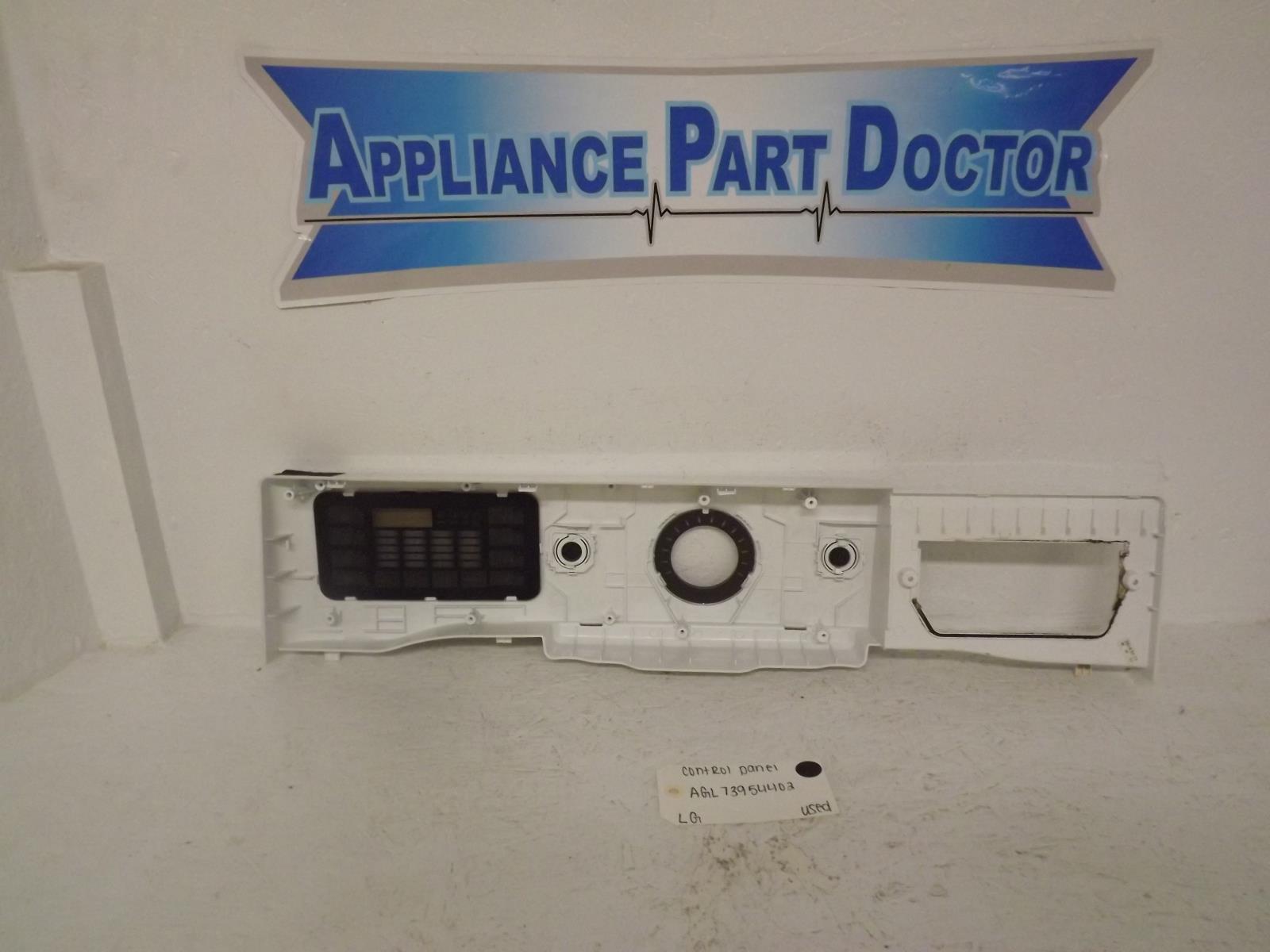 LG Washer AGL73954402 Control Panel Used