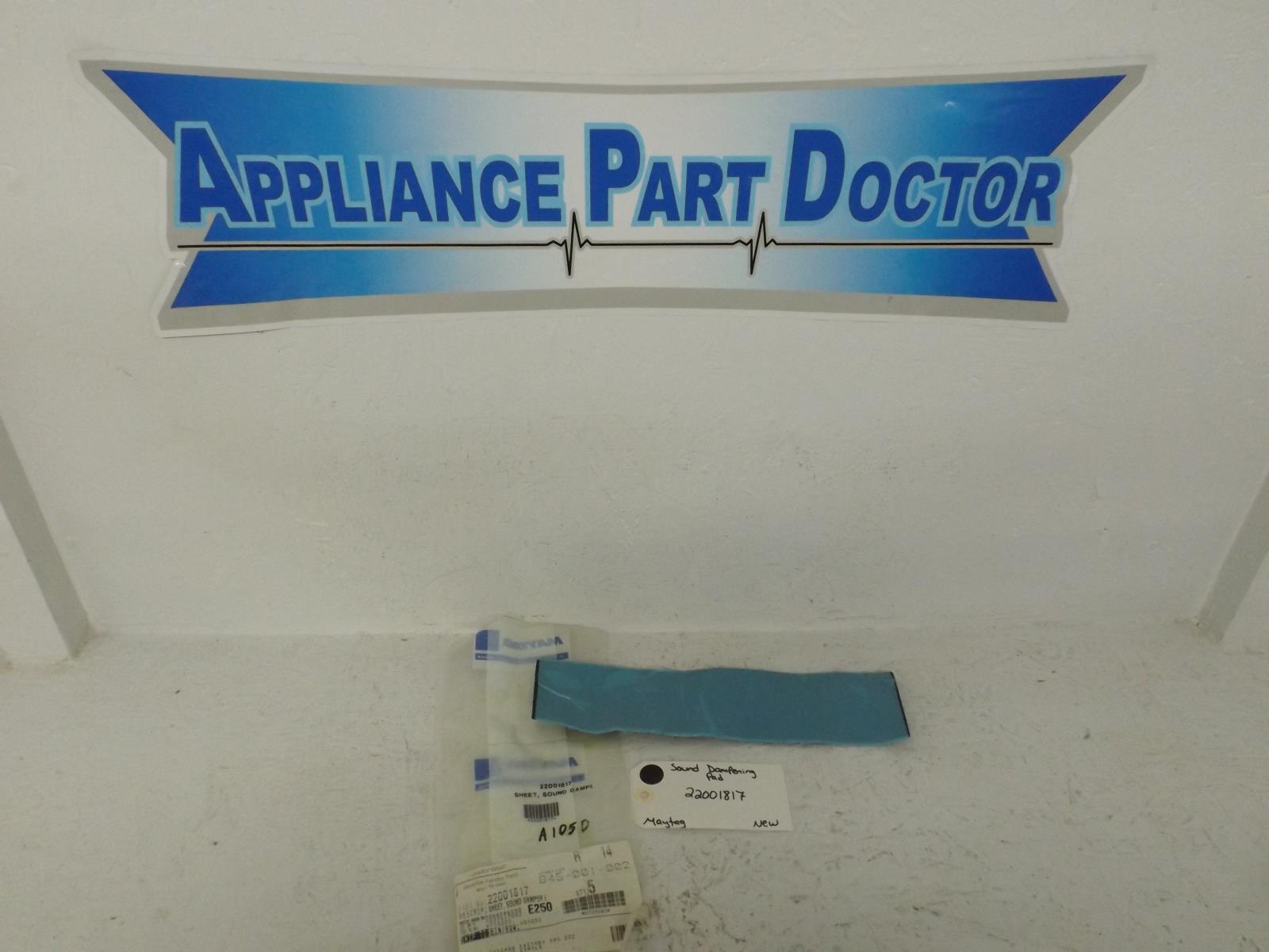 Maytag Washer 22001817 Sound Dampening Pad New