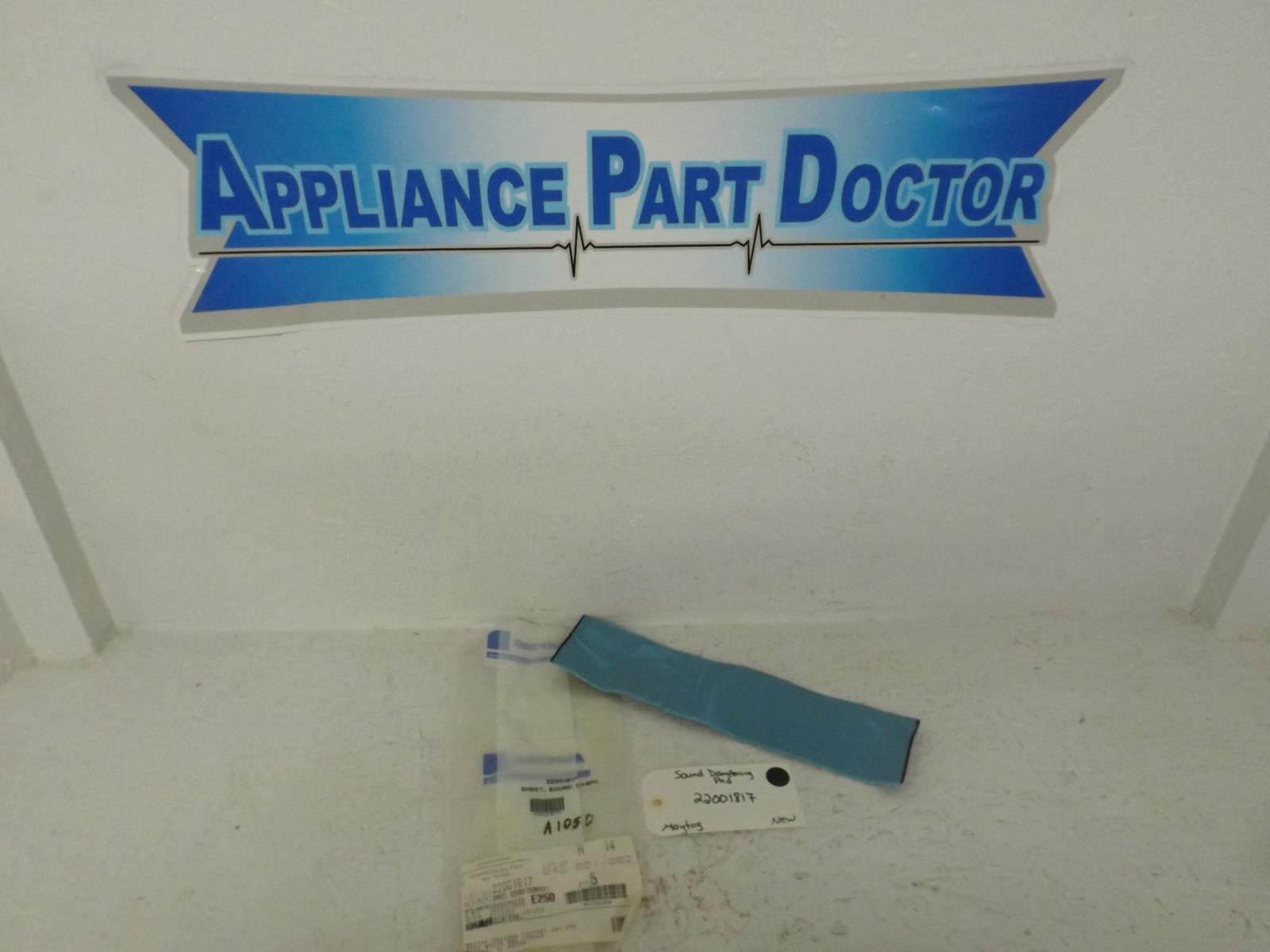 Maytag Washer 22001817 Sound Dampening Pad New