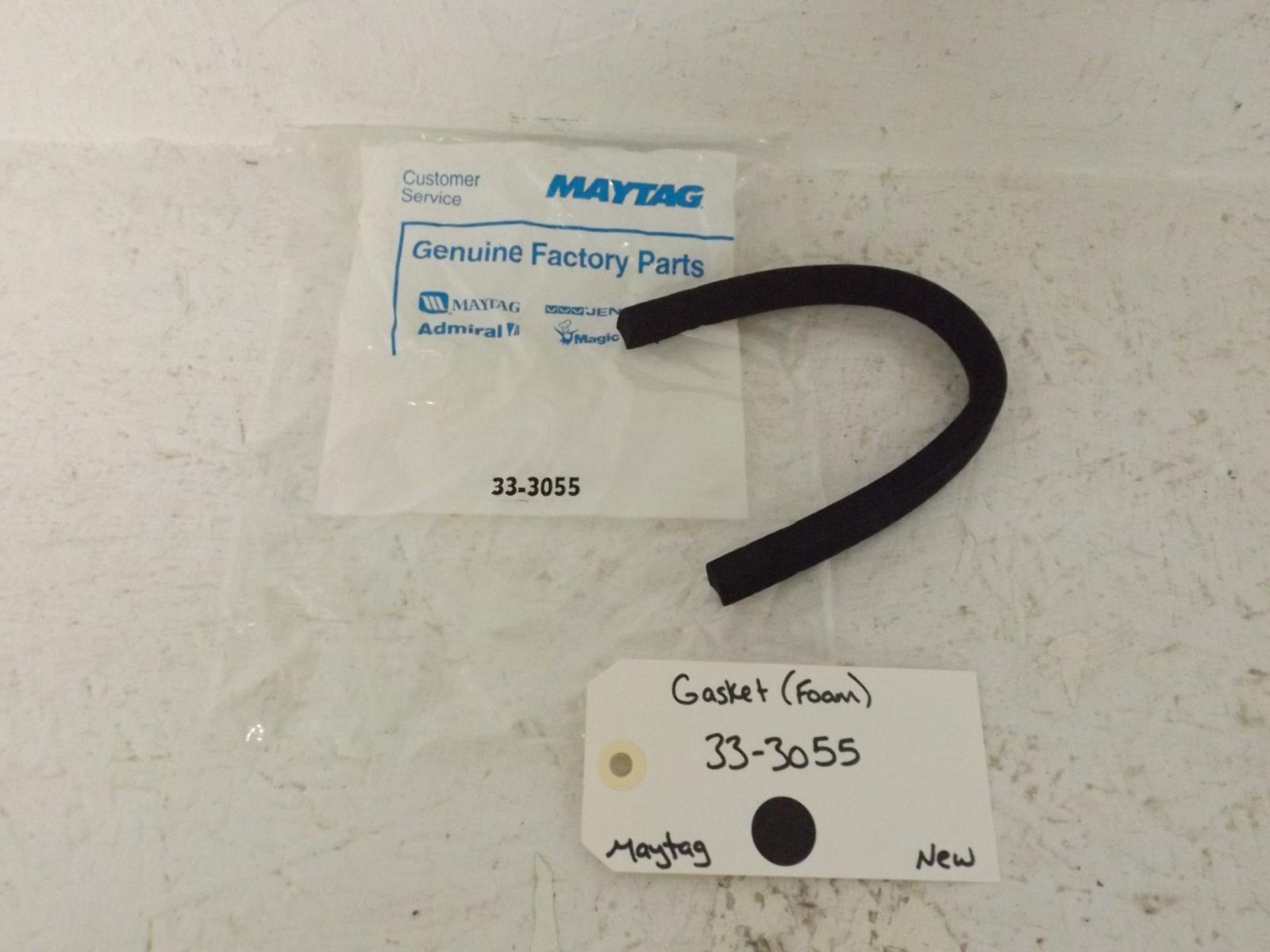 Maytag Washer 33-3055 Gasket Foam New