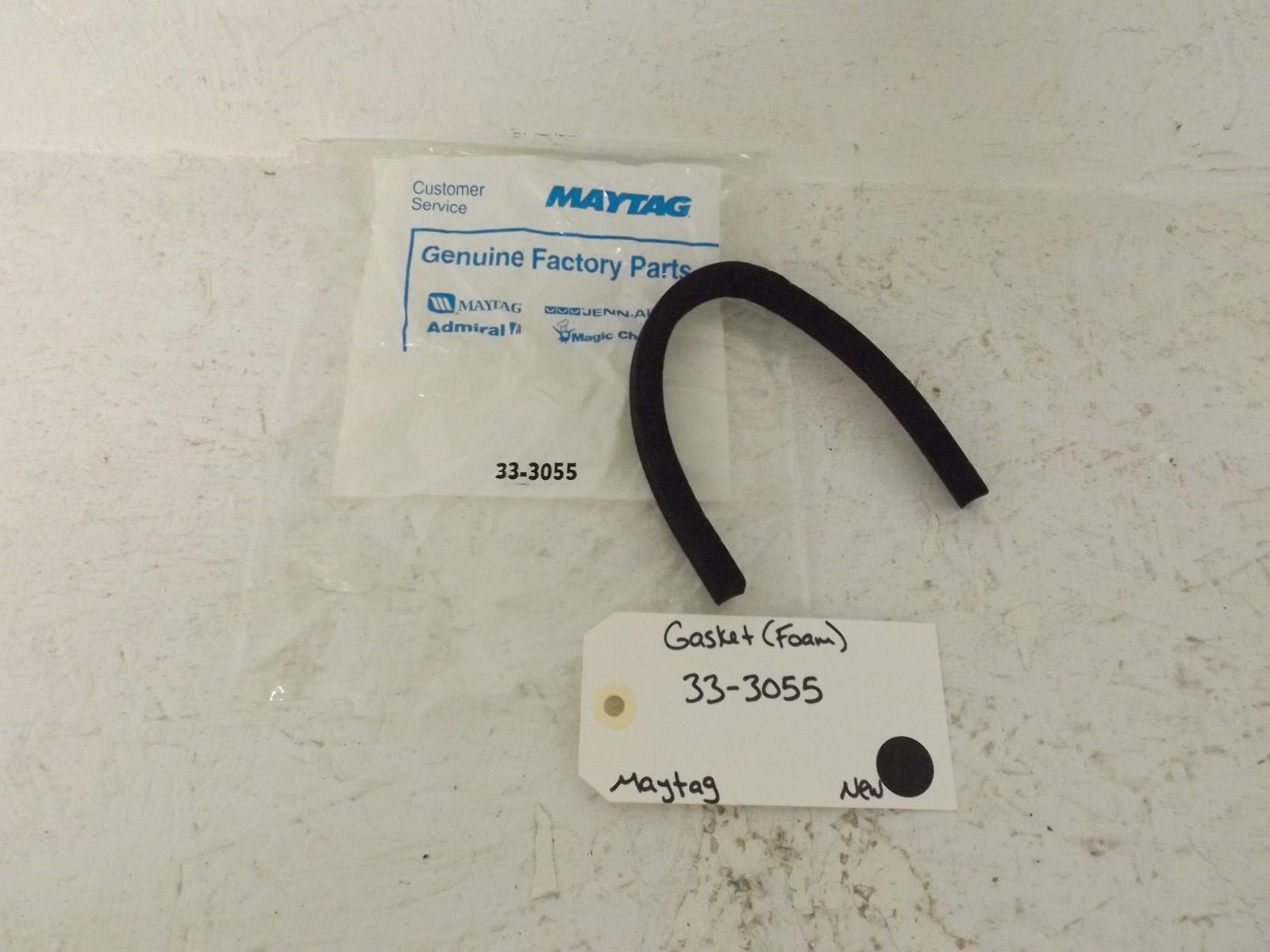 Maytag Washer 33-3055 Gasket Foam New