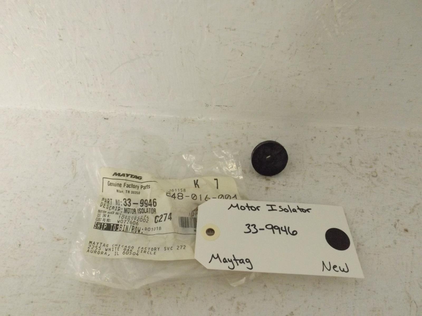 Maytag Washer 33-9946 Motor Isolator New