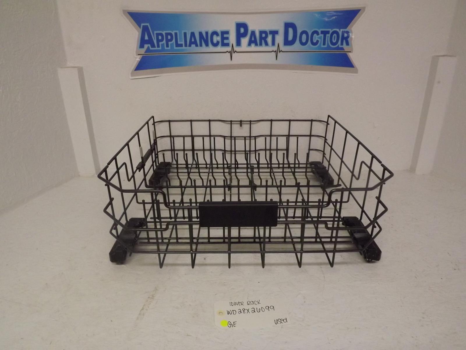 GE Dishwasher WD28X26099 Lower Rack Used