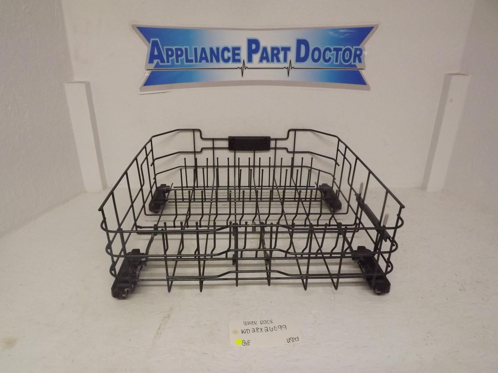 GE Dishwasher WD28X26099 Lower Rack Used
